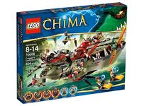 Конструктор LEGO The Legends of Chima Атакуючий крокодил Cragger 70006