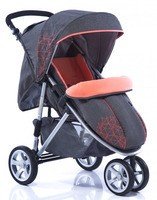 Прогулочная коляска Geoby C781R – WGJC Серый с оранжевым 8280