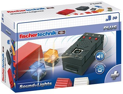 Набор LED подсветки и звуковой контроллер Fisсhertechnik PLUS (FT-500880)