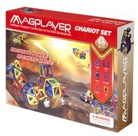 Конструктор Magplayer магнитный набор 66 эл. (MPA-66)