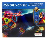 Конструктор Magplayer магнитный набор 66 эл. (MPA-45)