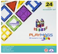 Конструктор Playmags магнитный набор 24 эл. (PM162)