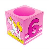 Кубики картонные Goki Учимся считать (58508)