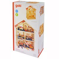 Кукольный домик Goki 3 этажа (51957)