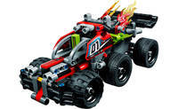 Конструктор LEGO Technic БУМ! Зеленый гоночный автомобиль (42072)