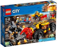 Конструктор LEGO City Тяжелый горный бур (60186)