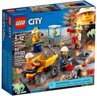 Конструктор LEGO City Команда горняков (60184)