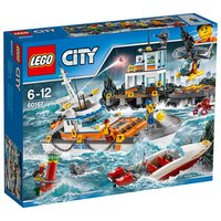 Конструктор LEGO City Штаб береговой охраны (60167)