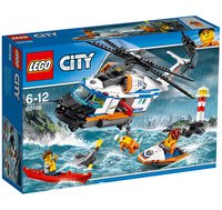 Конструктор LEGO City Сверхмощный спасательный вертолёт (60166)