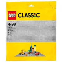 Конструктор LEGO Classic Серая базовая пластина (10701)