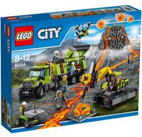 Конструктор LEGO City Вулкан: разведывательная база (60124)