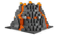 Конструктор LEGO City Вулкан: разведывательная база (60124)