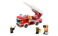 Конструктор LEGO City Пожарный автомобиль с лестницей (60107)