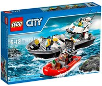 Конструктор LEGO City Полицейский патрульный катер (60129)