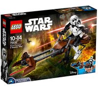 Конструктор LEGO Star Wars Штурмовик-разведчик на спидере (75532)