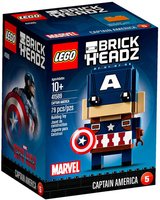 Конструктор Lego Brick Headz Капитан Америка (41589)