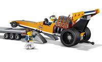 Конструктор Lego City Грузовик для перевозки драгстера (60151)