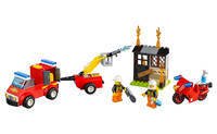 Конструктор LEGO Juniors Чемоданчик «Пожарная команда» (10740)