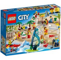 Конструктор Lego City Отдых на пляже - жители (60153)