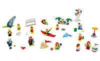 Конструктор Lego City Отдых на пляже - жители (60153)