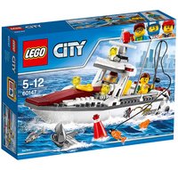 Конструктор Lego City Рыболовный катер (60147)