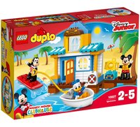 Конструктор Lego Duplo Микки и друзья: пляжный домик (10827)