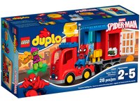 Конструктор Lego Duplo Человек-паук: Приключения на пауко-грузовике (10608)