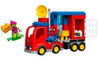 Конструктор Lego Duplo Человек-паук: Приключения на пауко-грузовике (10608)